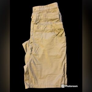 French Toast Lot of 3 Youth School Uniform Shorts Casual Tan Youth Sz 16.5 PLUS